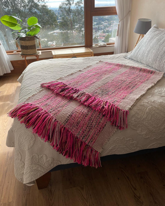 Piecera lana de oveja cama King