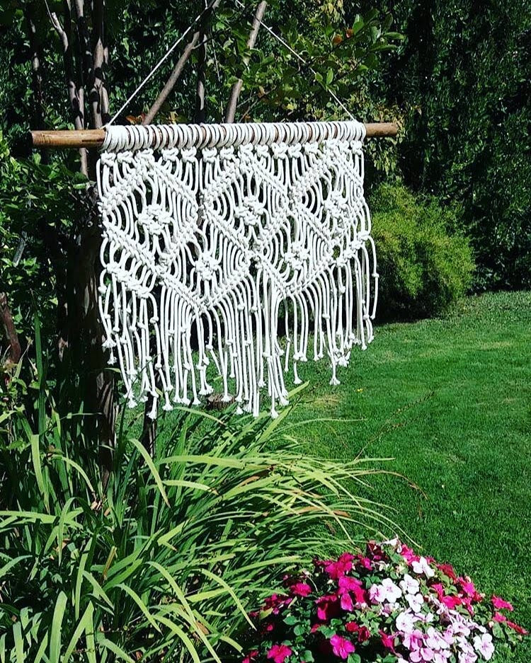Tapiz mural diamantes