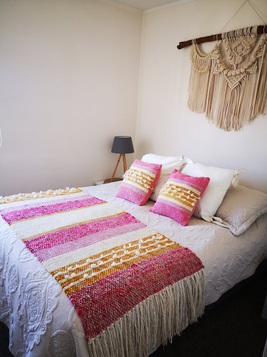 Piecera lana de oveja cama 2 pl